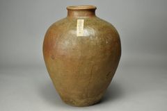 古信楽大壺 43cm大壺 室町時代末期 自然釉 玉垂れ - メルカリ