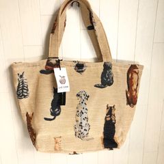 新品 ランチバッグ 帆布 ミニトート キャット フィーリング 猫 ねこ 