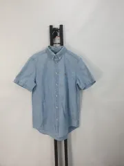 ポロ ラルフローレン 半袖 デニム シャツ シャンブレー シャツ BOY XL 18/20