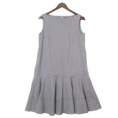 ノースリーブ ワンピース グレー - メルカリ