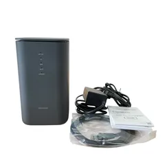 極上品ドコモ home 5G HR02 ダークグレー  NO.A10109