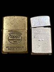 ZIPPO US MARINECORPS ダブルイヤー 2個セット - メルカリ