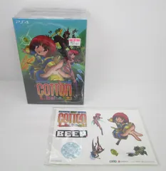 コットン リブート！限定版 非売品シール付き PS4版 未開封品