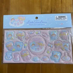 【新品未使用】リトルツインスターズ　星空のエンジェルデザインシリーズ　ステッカー　シール　キキララ