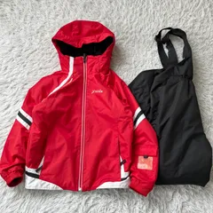 フェニックス スキーウェア 上下セット セットアップ レッド 150cm  スノーウェア スノボウェア 古着 4408