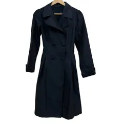 ANAYI(アナイ) コート サイズ36 S レディース美品  - ダークネイビー 長袖/ベルト付き/春/秋