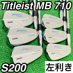 Titleist MB 710 タイトリスト レフティ 左利き メンズ アイアン6本