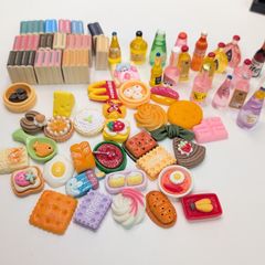 値下げ』ミニチュア フード ドリンク 大量セット - メルカリ