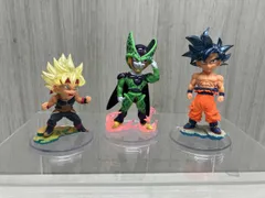 ドラゴンボール超　UG 孫悟空　超サイヤ人バーダック　セル　フィギュア　3体セット