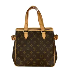ルイ・ヴィトン LOUIS VUITTON バティニョール M51156 ブラウン /ゴールド金具 モノグラムキャンパス レディース ハンドバッグ