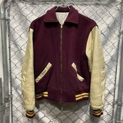 Hewitt Mfg. Corp. スタジャン グレー・パープル Hewitt Mfg. Corp. スタジャン グレー・パープル - メルカリ