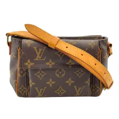 ルイ・ヴィトン LOUIS VUITTON ヴィバシテPM M51165 ブラウン モノグラムキャンバス レディース ショルダーバッグ