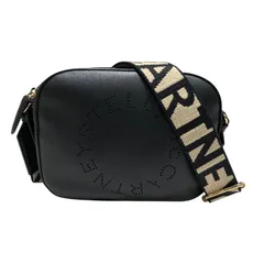 ステラ・マッカートニー STELLA McCARTNEY ロゴショルダーバッグ 700072 ブラック エコレザー レディース ショルダーバッグ