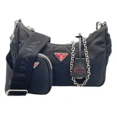 プラダ PRADA ショルダーバッグ リエディション1995 ブラック ナイロン レディース ショルダーバッグ