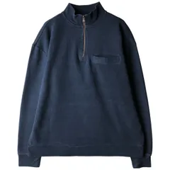 古着 バナナリパブリック BANANA REPUBLIC ハーフジップスウェットシャツ トレーナー メンズXL相当/eaa596637のサムネイル