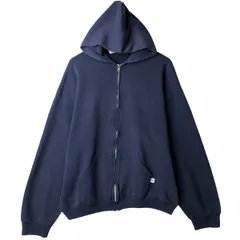 古着 00年代 ラッセル Russell スウェットフルジップパーカー メンズXL相当 ヴィンテージ/eaa596743