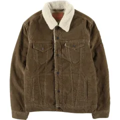 古着 リーバイス Levi's トラッカージャケット コーデュロイボアジャケット メンズL相当/eaa600035