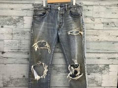 MADE IN YP Mサイズ リメイクヴィンテージデニムパンツ 村田親子
