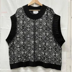 Iroquois イロコイ 22AW  5G FAIR ISLE JQ KINT VEST ジャガードニットベスト サイズ2  278205