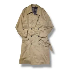 00s Archive DOLCE ＆ GABBANA イタリア製コットントレンチコート ベージュ サイズ56 ドルチェ&ガッバーナ 