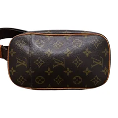 ルイ・ヴィトン LOUIS VUITTON ポシェット・ガンジュ M51870 ブラウン モノグラムキャンバス ユニセックス ボディバッグ