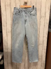 LEVI'S リーバイス 40505 0249 W33相当 推定85年 3月 80s ストライプ 紙パッチ欠損 ジッパーフライ ボタン裏サビ
