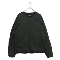 ザノースフェイス ノーカラージャケット Roundneck Jacket カーキ NY82200 メンズ SIZE XL THE NORTH FACE