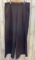 Maison Margiela メゾンマルジェラ MM6 綿パン S62KB0123 STJ360 ブラウン パッチワーク シミ汚れ有