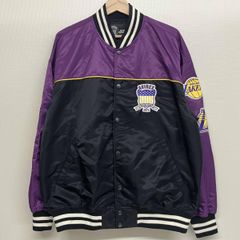80s STARTER NBA LAKERS スタジャン BLK L レイカーズ Starter Los Angeles Lakers スタジャン XL - メルカリ
