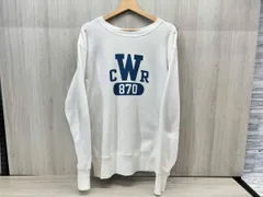 冬 Champion REVERSE WEAVE チャンピオン リバースウェーブ スウェット C3W011 裏起毛 XL ホワイト