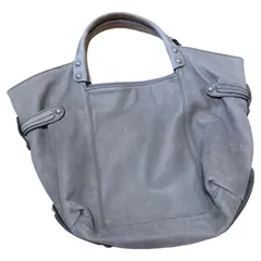 RE261 GIANNICHIARINI ジャンニキャリーニ レザートートバッグ　グレージュ　レディース　バケツ型　ファイル　書類　大容量　高級　オシャレ