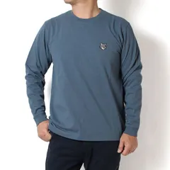 25AWモデル メゾン キツネ MAISON KITSUNE メンズ フォックス ヘッド 長袖Tシャツ【0380 SEINE BLUE】 PM00119KJ7025 0380/【2025-26AW】m-topsのサムネイル