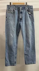 LEVI'S リーバイス ジーンズ 550-4891 ボタン裏513 USA製 アメリカンカジュアル ジップフライ W36 L32 ネイビー コットン100%