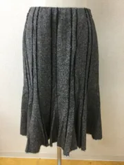 エポカ 黒系ツイード カラフルネップ スカート