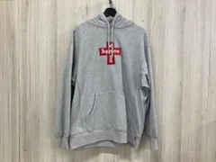 Supreme シュプリーム 20AW Cross Box Logo Hooded パーカー Lサイズ グレー