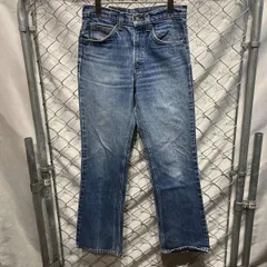 80s USA製 LEVI’S デニム 517-0217 ボタン裏575 オレンジタブ size W30  L32 ブルー リーバイス