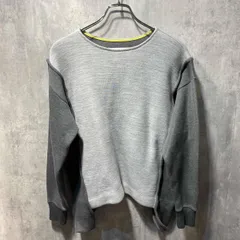 15AW Maison Margiela 1 スウェット ドッキングアシンメトリースウェット Mサイズ グレー S31GU0005 S22593 メゾンマルジェラ