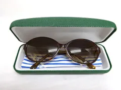 ☆ LACOSTE  サングラス べっ甲 ブラウン  中古 美品 ケース付き☆のサムネイル