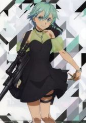 新品未開封】SAO/原作絵 シノンA4クリアファイル/ソードアート