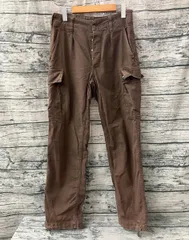 ドイツ軍 カーゴパンツ size:S相当 ブラウン 1990