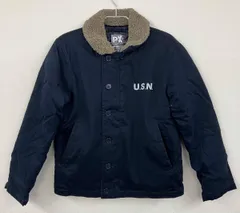 その他アウター AVIREX アヴィレックス　中綿入りジャケット　サイズM 紺系