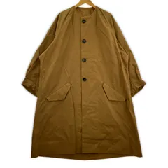 STUDIO NICHOLSON MILTON GABERDINE COAT XS ﾌﾞﾗｳﾝのサムネイル