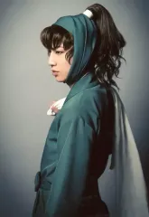 【中古】生写真(男性) 反橋宗一郎(善法寺伊作)/上半身・左向き・衣装緑・黒・右手袋担ぎ/「ミュージカル『忍たま乱太郎』第9弾再演 ～忍術学園陥落!夢のまた夢!?～」ブロマイド第1弾