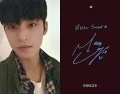 【中古】コレクションカード(男性) 42：SEVENTEEN/MINGYU(ミンギュ)/「SEVENTEEN WONWOO X MINGYU ‘Bittersweet’」トレーディングカード