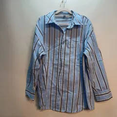 H&M ストライプ シャツ ブルー 110 115サイズ 春夏秋 512039