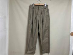 FARAH ダブル2タックスラックスパンツ ベージュ/VW487 - メルカリ