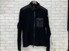 MONCLER D20978400500 80093 モンクレール フリース ジャケット ブラック メンズ L