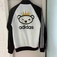 アディダス NIGO バイカラー トラックジャージ ブラック/ホワイト