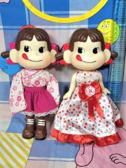 日本 ペコちゃん ぬいぐるみ まとめ ヴィンテージ ぬいぐるみ 不二家