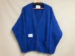 極美品 24AW WTAPS カーディガン ブルー　Lサイズ 中古・古着通販】WTAPS (ダブルタップス) PALMER SWEATER ACRYLIC